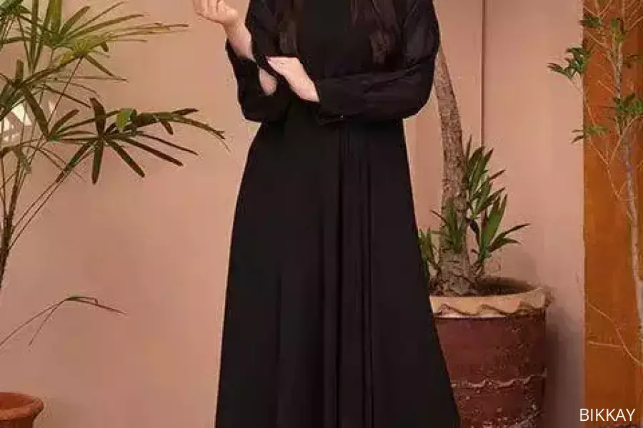 1 Pcs Nazmina Chiffon Plain Women Maxi FR-620 / Free Shipping