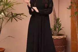 1 Pcs Nazmina Chiffon Plain Women Maxi FR-620 / Free Shipping