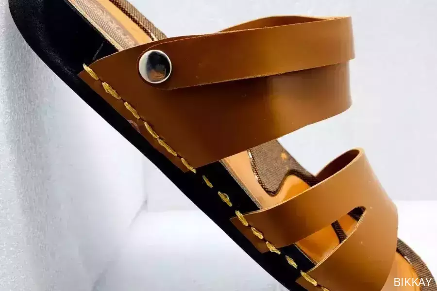Men’s Synthetic Leather Sandals – Casual Style & Everyday Comfort