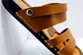 Men’s Synthetic Leather Sandals – Casual Style & Everyday Comfort