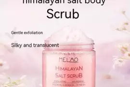 Himalayan Salt Body Scrub Cream Exfoliating / Free Shipping 