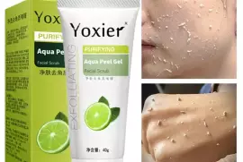 Exfoliating Facial Scrub, Exfoliating Gel Moisturizing / Free shipping 