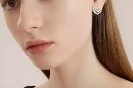 New Style Heart Earrings For Girls ? Good Quality ? Elegant design ? Beautiful look / Free Shipping