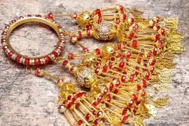 2 Pcs Indian Design Bridal Kara Bangle / Free Shipping