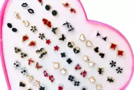 Box Design Antique Plated Beads Tops / Free Shipping 