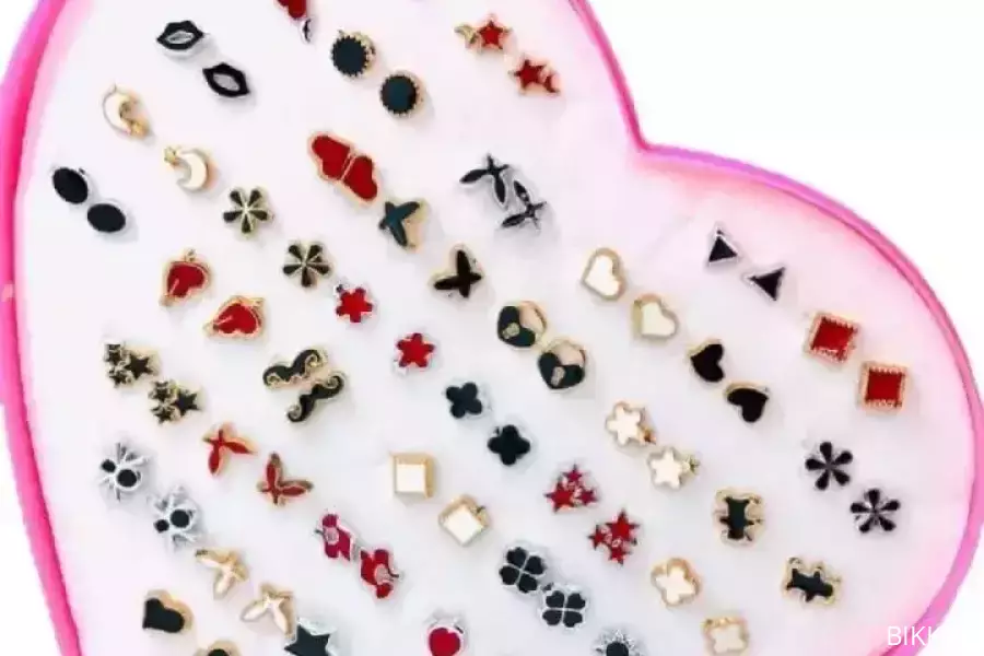 Box Design Antique Plated Beads Tops / Free Shipping
