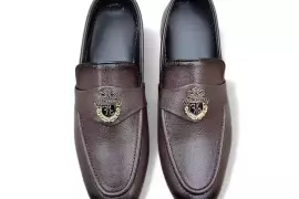 Men's Brown Synthetic Leather Dress Shoes - 1 Pcs for Formal & Casual Wear
