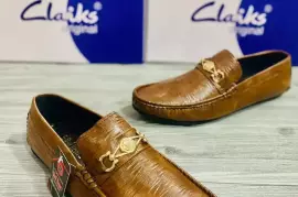 Men's Formal Brown Rexine Loafers - 1 Pcs for Classy Occasions