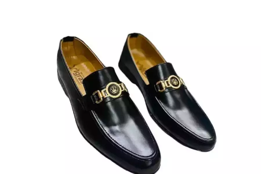 Men’s Formal Dress Shoes – Premium Rexine Finish for Classic Style