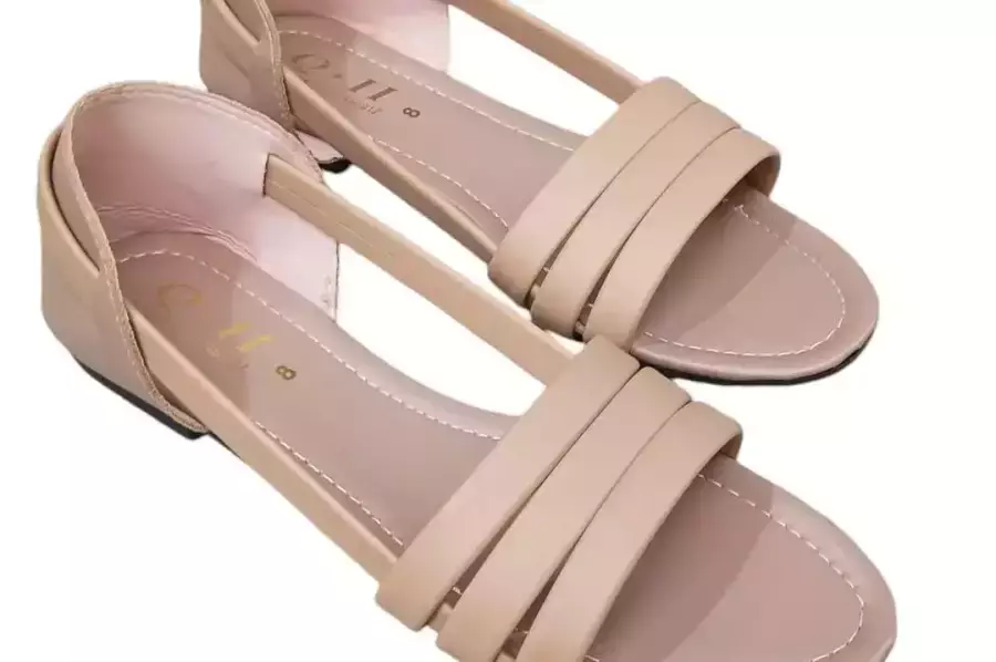 Women’s Lightweight PVC Flat Sandals – Everyday Comfort & Style