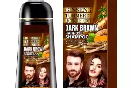 Organic Hair Dye Shampoo (420ml) / Free Shipping, United Arab Emirates, AED 46