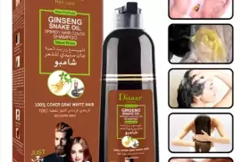 Natural Brown Hair Color Shampoo (400ml) / Free Shipping