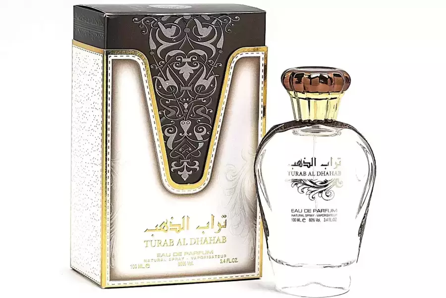 Turab Al Dhahab Eau De Parfum 100ml Turab Al Dhahab by Ard Al Zaafaran is a Floral Fruity Gourmand fragrance for women, Pakistan, PKR 2,950