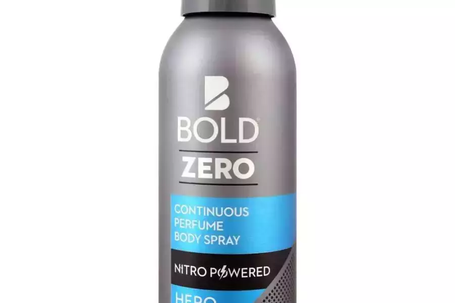 Bold Zero Hero Continuous Perfume Body Spray – Long-Lasting Freshness for Men, Pakistan, PKR 850