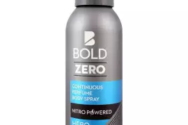 Bold Zero Hero Continuous Perfume Body Spray – Long-Lasting Freshness for Men, Pakistan, PKR 850