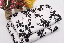Women's 2-Piece Unstitched Printed Suit – Shirt & Trouser Fabric Set, Pakistan, PKR 1,200
