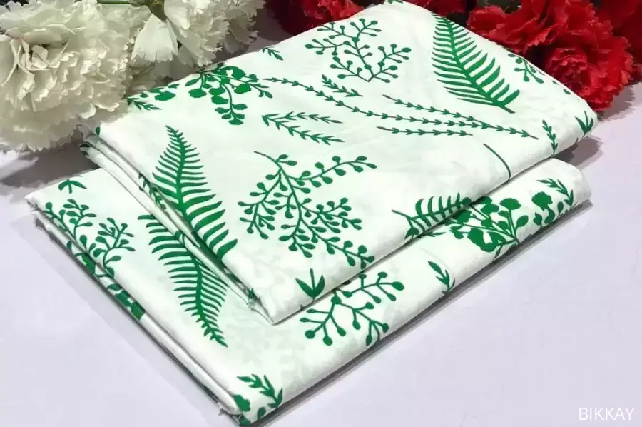Unstitched Printed Suit for Women – 2 Pc Shirt & Dupatta Combo, Pakistan, PKR 1,180