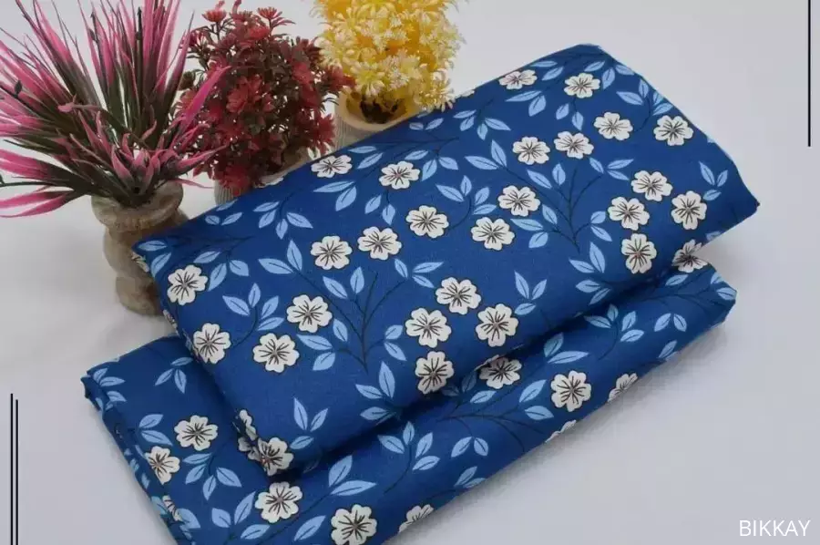 Unstitched Printed Dress Material for Women – 2 Piece Set, Pakistan, PKR 1,220