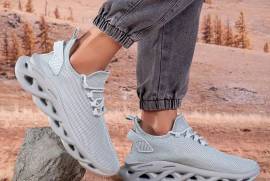 Men's Casual Fashion Sneakers, Twisted Sole, Breathable Fabric Upper, EVA Sole & Insole, Low-Top, Lace-Up & Slip-On, All-Season Running & Daily Wear, Jhelum