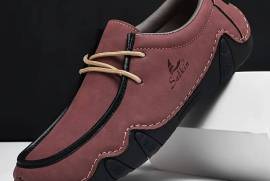 Men's Handcrafted Casual Sneakers - Breathable, Comfortable Lace-Up Shoes for Driving & Walking, Jhelum