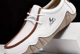 Men's Handcrafted Casual Sneakers - Breathable, Comfortable Lace-Up Shoes for Driving & Walking, Jhelum