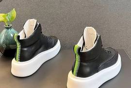 Men's Fashionable High-Top Shoes - Comfortable & Trendy with Soft Sole for Casual Wear & Running, Jhelum