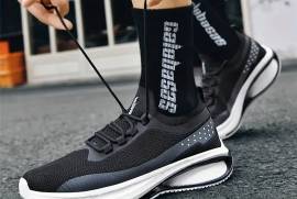 Men's Fashionable Running Footwear - Breathable, Non-Slip & Shock-Absorbing, Jhelum