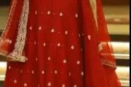 barat dress lehnga choli red lehnga/ wedding dress, Multan