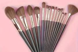 14pcs Luxurious Makeup Brush Set - Ultra-Soft, Hypoallergenic for Flawless Foundation, Blush, Powder & Eyeshadow Application - Includes Premium Kabuki Blending Brushes - Perfect Gift for Her, Faisalabad